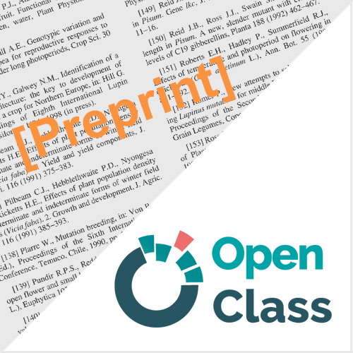 Open Class Preprint